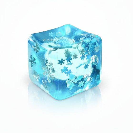Stress Balls Ice Cube with Snowflakes Inside for Your Best Mellow and Chill